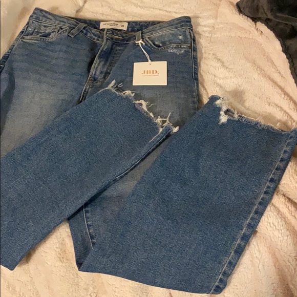 Just Black Denim - Just black denim straight leg jeans